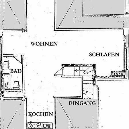 Apartment Helle Im Loft-charakter Essen